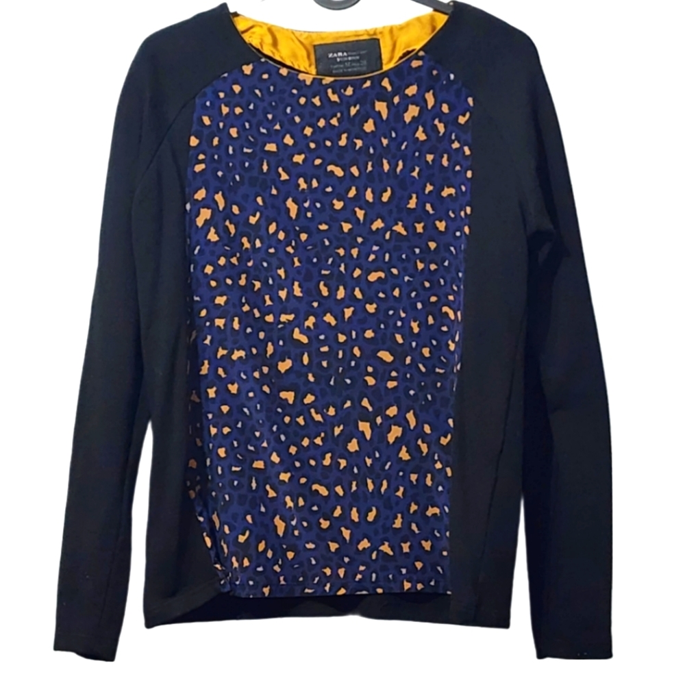 Zara Basic Tee Shirt Special Edition Long Sleeve blouse